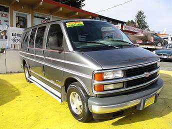 1998 shops chevy conversion van