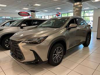 Silver Lexus NX 350h 2024