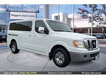 White Nissan NV 3500HD 2013