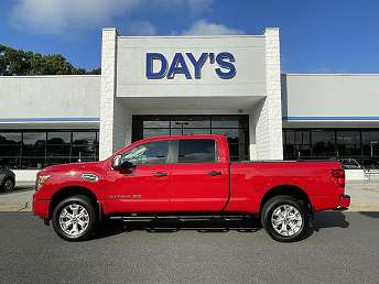 Red Nissan Titan XD Pickup 2024