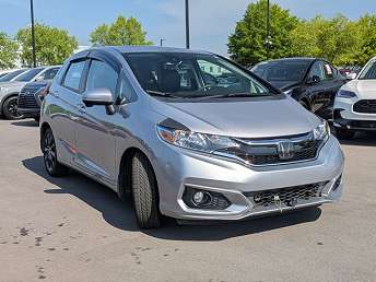 Silver Honda Fit Hatchback 2019