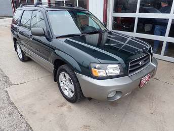 Green Subaru Forester 2.5XS 2003