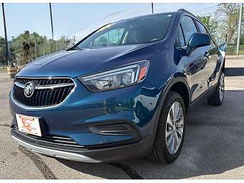 Blue Buick Encore SUV 2020