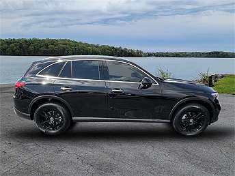 Black Mercedes-Benz GLC SUV 2023