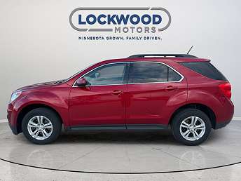 Red Chevrolet Equinox LT 2012