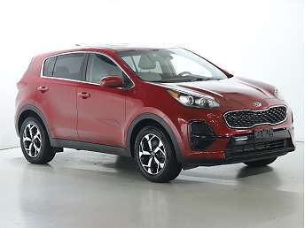 Red Kia Sportage SUV 2020