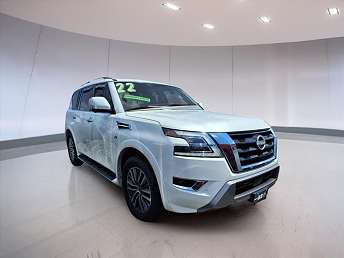 White Nissan Armada SUV 2022