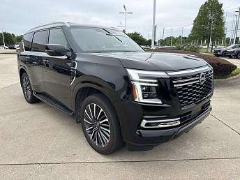 Black Nissan Armada SUV 2025