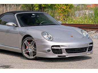 Silver Porsche 911 Convertible 2009