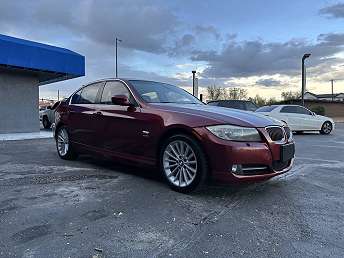 Red BMW 3 Series Sedan 2011