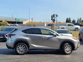 Silver Lexus NX 300 2021