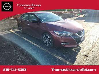 Red Nissan Maxima S 2017