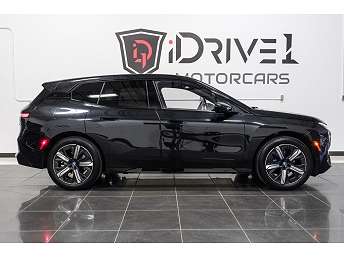 Black BMW iX SUV 2025