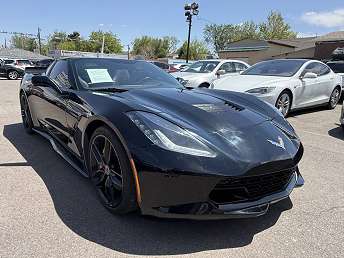 Black Chevrolet Corvette Coupe 2016