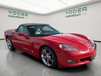 Red Chevrolet Corvette Convertible 2007