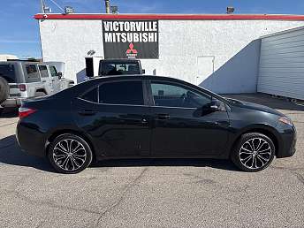 Black Toyota Corolla S 2016