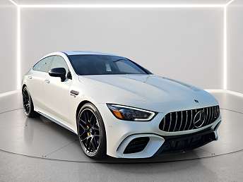 White Mercedes-Benz AMG GT Coupe 2019