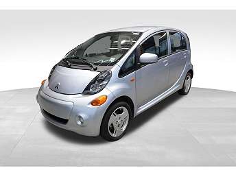 Silver Mitsubishi i-MiEV SE 2012