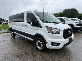 White Ford Transit Van 2024