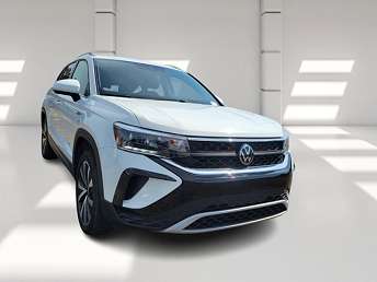 White Volkswagen Taos SUV 2024