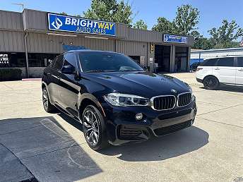 Blue BMW X6 SUV 2018