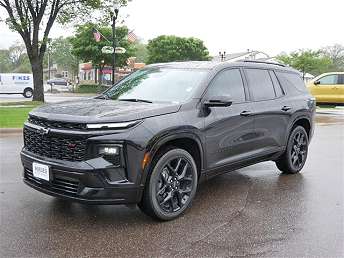 Black Chevrolet Traverse SUV 2024