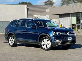 Blue Volkswagen Atlas SUV 2019