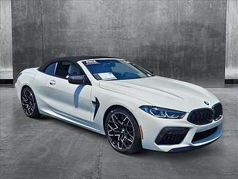 White BMW M8 Convertible 2024