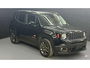 Black Jeep Renegade SUV 2016