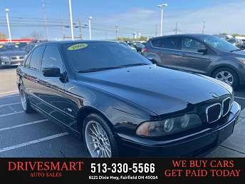 Black BMW 5 Series 540i 2002