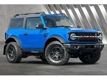 Blue Ford Bronco SUV 2022