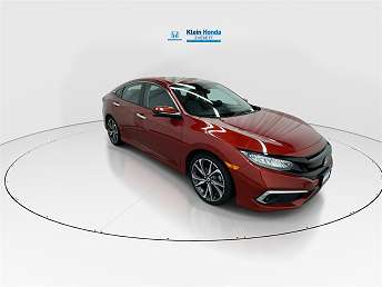 Red 2020 Honda Civic Sedan