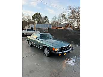 Green 560 Convertible 1986