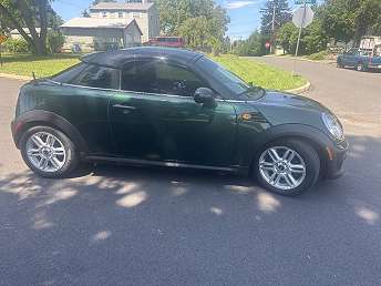 Green Mini Cooper Coupe Coupe 2013