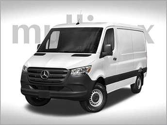 White Mercedes-Benz Sprinter Van 2019