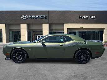 Green Dodge Challenger Coupe 2022