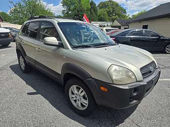 Green Hyundai Tucson Limited Edition 2006