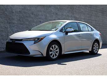 Silver Toyota Corolla Sedan 2022