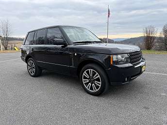 Black Range Rover SUV 2012