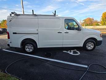 White Nissan NV Van 2018