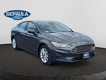Gray Ford Fusion Sedan 2020