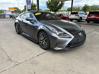 Black Lexus RC Coupe 2016