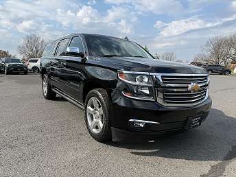 Black Chevrolet Suburban SUV 2018