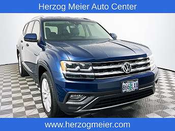 Blue Volkswagen Atlas SUV 2019