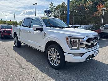 White Ford F-150 Limited 2023