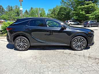 Black Lexus RX SUV 2024