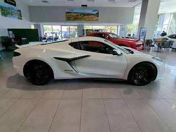 White Chevrolet Corvette Z06 2024
