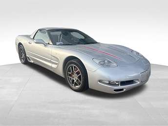 Silver Chevrolet Corvette Z06 2001