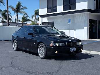 Black BMW 5 Series 540i 2002