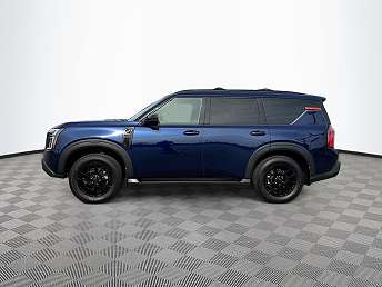 Blue Nissan Armada SUV 2025